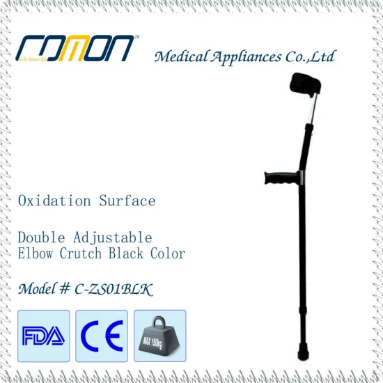 Elbow Crutch with Balck Color