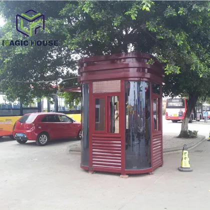 Economical Small wooden sentry guard house tool house Timber Cabins small prefab house