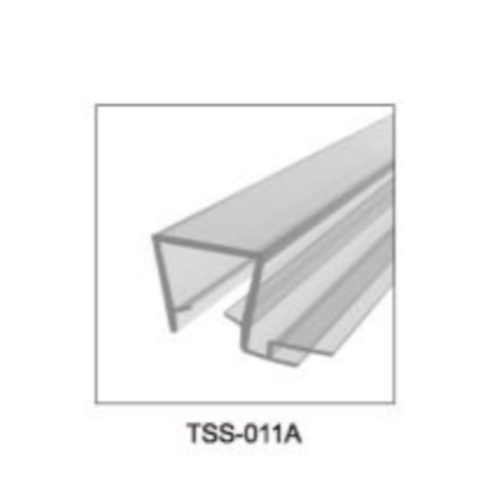 Seal di guarnizione della doccia senza cornice per il vetro da 3/8 "