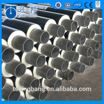 high quality and hot sale polyurethane foam insulation pipe covered with HDPE for green house