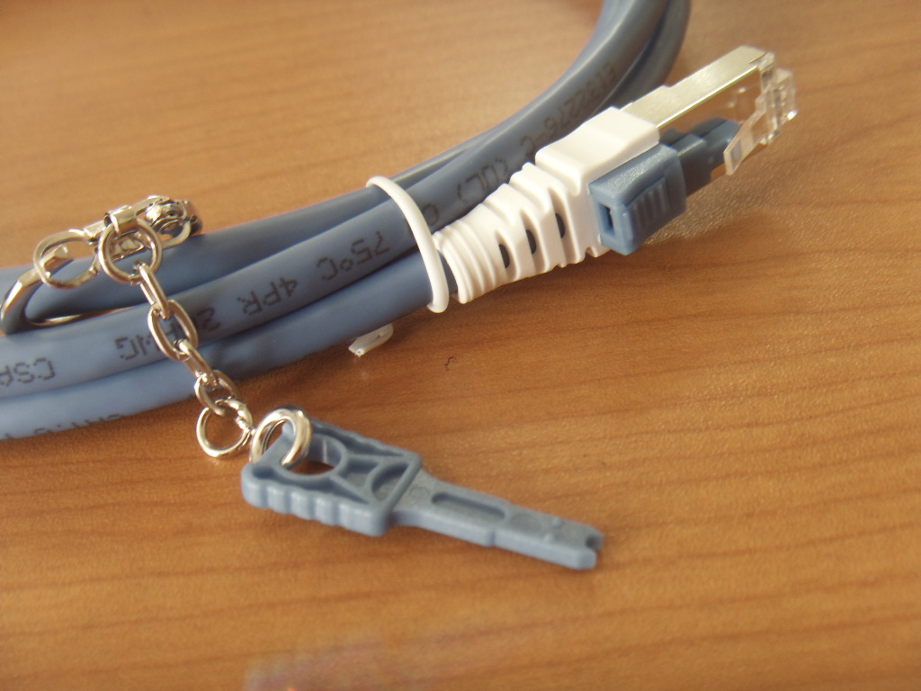 Security Locking Patch Cord Cat 6