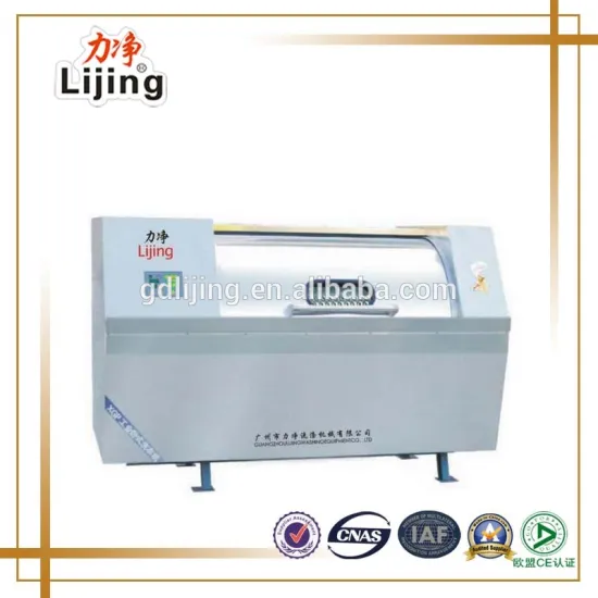Big capacity industrial washing machine, manual laundry washer, horizontal industrial washing machine