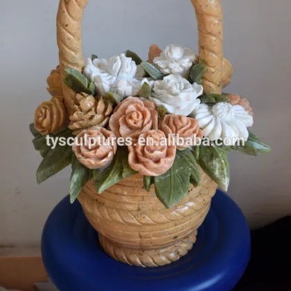 Factory design garden decoration custom plant pot stone little flower pot