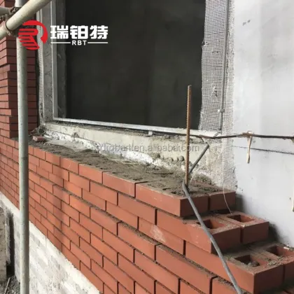 Red Perforated Clay Bricks for Construction