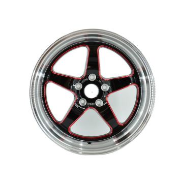 642F Ruedas de aleación de automóvil de 18 pulgadas 5x114.3 para Offroad Car