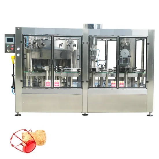 Automatic Non Alcoholic Sparkling Wine Filling Machine