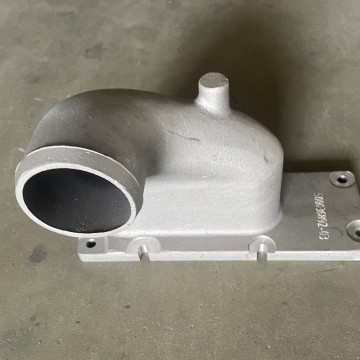 Die cast aluminum tube