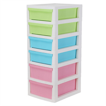 Plastic 6 Layer Multi-Function Drawer Cabinet