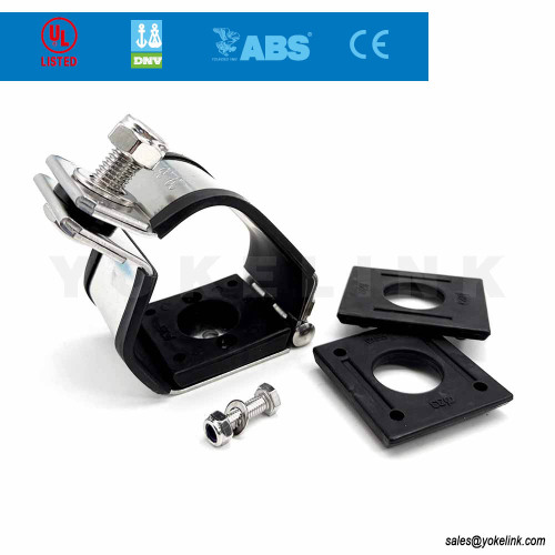 Cleat Kabel Multicore Trefoil Quad 23~28mm Untuk Pusat Data