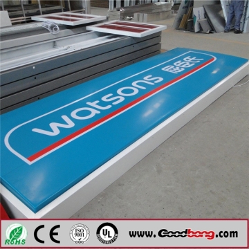 large vacuum formed plastic panel