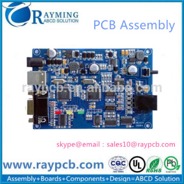 Factory Lowest Cost Blue Soldermask PCB Electronic Assembly