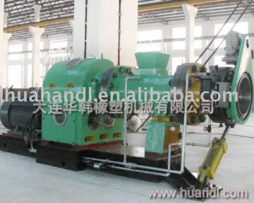Rubber strainer rubber machine