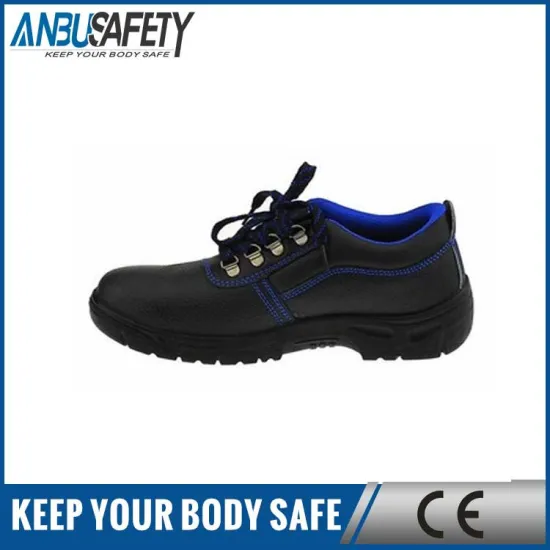 Low cut buffalo leather composite toe cap safety shoe