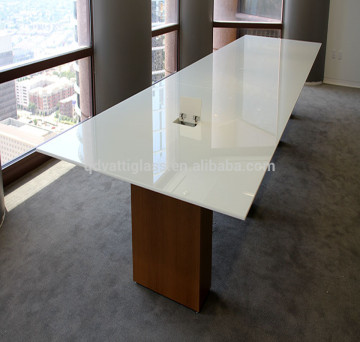 12mm thick Tempered Glass Dining Table top ,Colored glass table tops