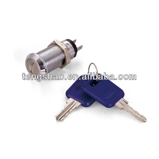 plastic key switch lock for gaming machine