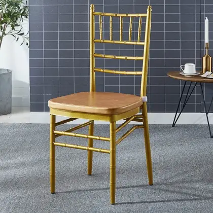 Discount Gold Tiffany Chairs for Dubai Weddings