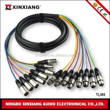 High-Quality Male to Female XLR Power Snake Audio Cable