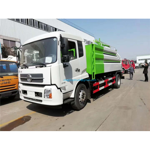 Camión cisterna de succión de aguas residuales 12000L camión de vacío