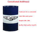 Fluorescent red ethylene glycol organic antifreeze coolant