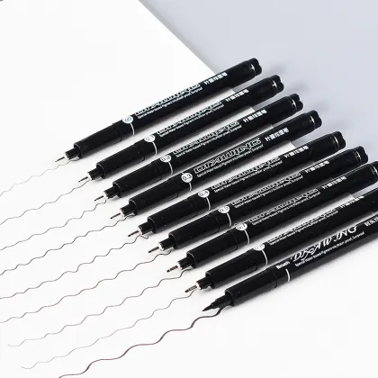 Artist Pen with Various Tip Sizes 0.05,0.1,0.2,0.3,0.4,0.5,0.7,0.8 - Waterproof Drawing Pen