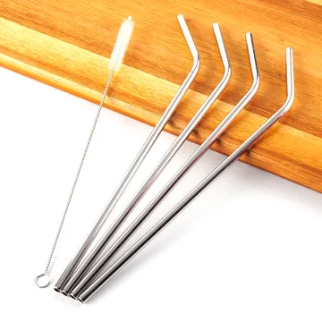 Stainless Steel Metal Drinking Straw Reusable Straws