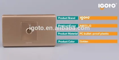 America standard wall TV socket Satellite TV tv satellite wall socket max tv satellite