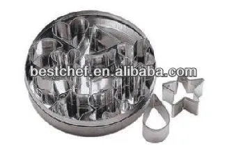 Shapes Mini cookie cutter set