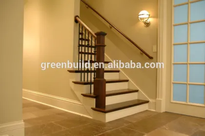 Solid Wood Indoor Staircase Designs