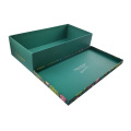 Luxury Custom Green Two Pieces Gift Box