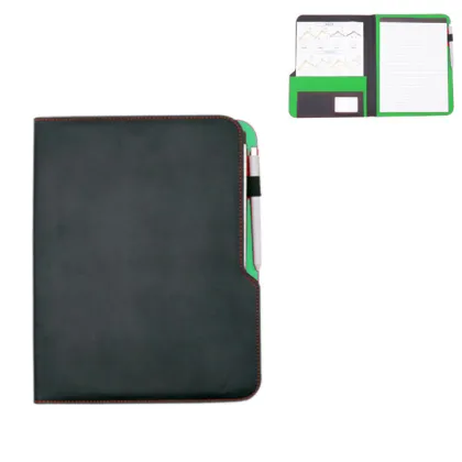 Luxury A4 Tablet Leather Portfolio Folders for Men and Women