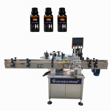 Automatic Fix Point 50ml Liquid Ceramic Coating Round Bottle Labeling Machine