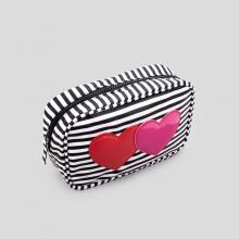 Organized Beauty Bag with Zipper Closure and Pockets