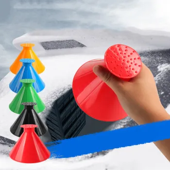 High-Quality Snow Removal Ice Scraper Windshield Tool - Cone-Shaped Ice Scraper for Cars