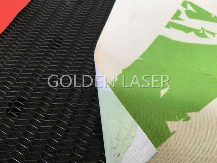 laser cutting banner flag