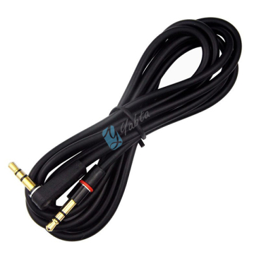 3.5mm Replacement Audio Headphone Angled Stereo Cable
