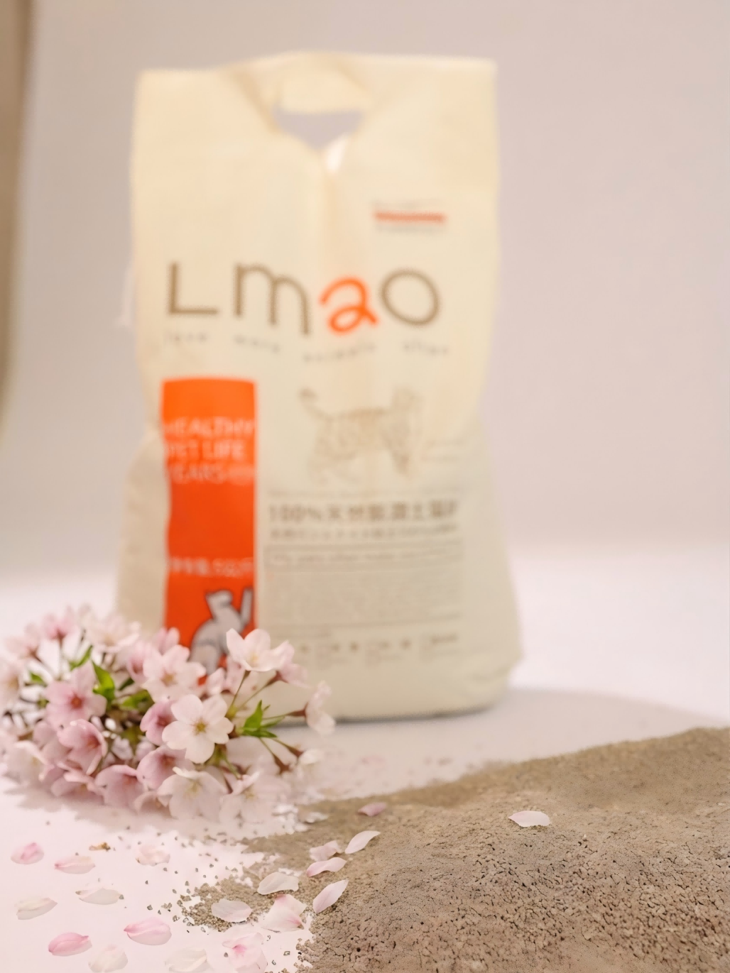 Mixed Size Cherry Blossom Scented Deodorizing Balls With Bentonite Cat Litter3