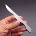 Titanium Scalpel Gred Perubatan Ultralight Titanium Scalpel