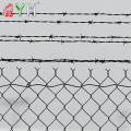 Chaîne de clôture de l'aéroport y après la clôture de la fixation de la prison