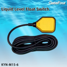Interruttore di livello a galleggiante giallo da 8 m KYN-m15-6