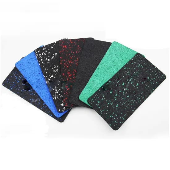 high density no toxic EPDM granules crossfit fitness rubber flooring