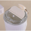 Stainless steel striped insulated straight cup