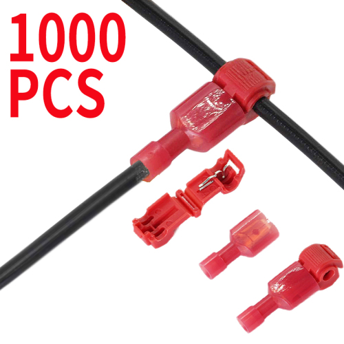 1000PCS Quick Electrical Cable Connectors Snap Splice Lock Wire Terminal Crimp Wire Connector Waterproof Electric Connector