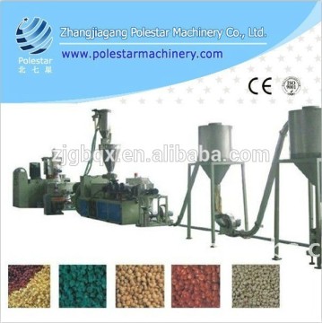 PVC PP PE+CaCO3 pellet production line /granulating machine