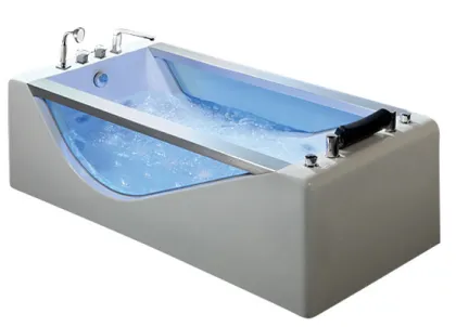 Lasco Luxury Bathtub Transparent Whirlpool Massage Bathtub