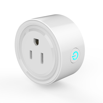 ขายร้อน 10A ไฟฟ้ารีโมทคอนโทรลไร้สาย Mini Socket ทำงานร่วมกับ Google Home Alexa Wifi Smart Power Plug USA