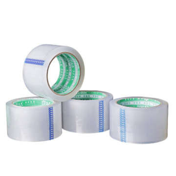 Transparent tape with acrylic water based adhesive