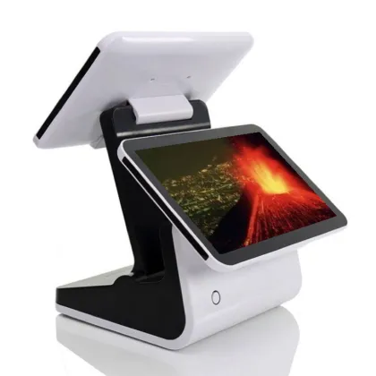 Smart touch screen electronic cash register cashier machine