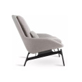 Chaise longue en tissu de style moderne