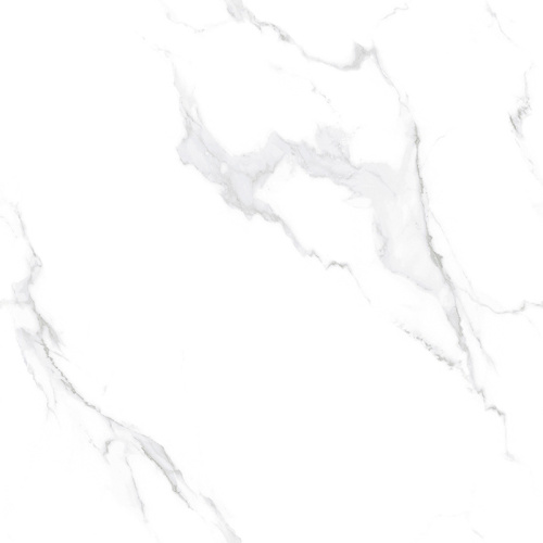 กระเบื้องหินอ่อนสีขาว Carrara ขัดเงา 900x900 มม