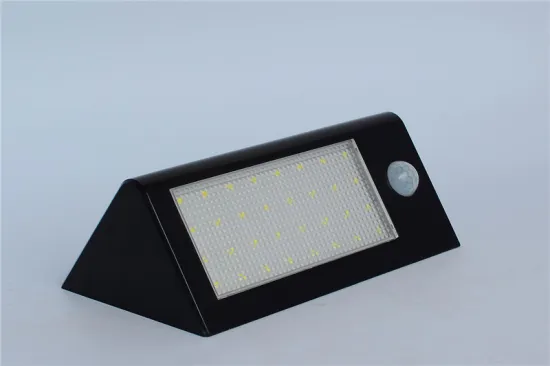 Rechargeable Solar Wall Light With PIR Motion Sensor
